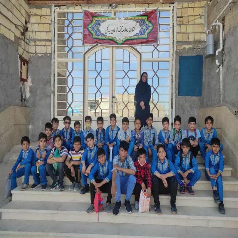 بازدید دانش آموزان مدرسۀ بانو سره